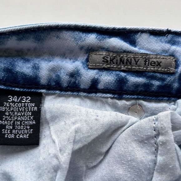 Black Label Skinny Flex Jeans Sz. 36/32 - Picture 3 of 7